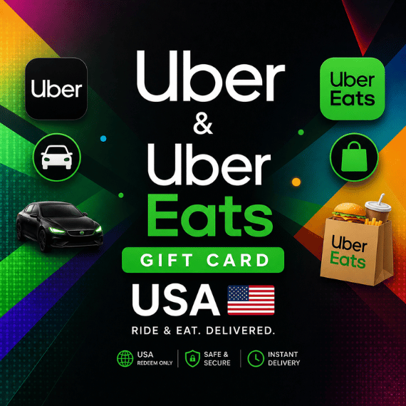 Uber & Uber eats Gift Card